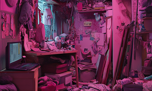 Schlechte SEO URL-Strukturen sind ungefähr so wie diese Messi Wohnung, chaotisch und eklig.